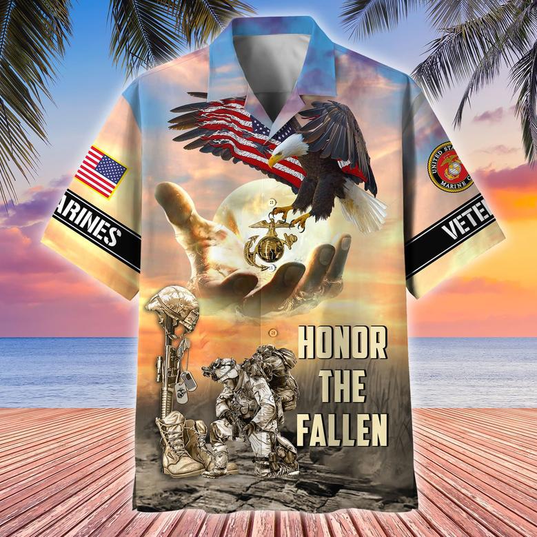 Premium Honor The Fallen US Veterans Hawaii Shirt