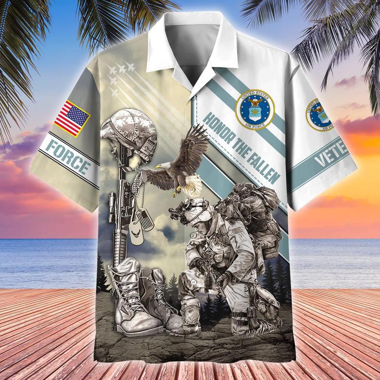 Premium Honor The Fallen US Veterans Hawaii Shirt