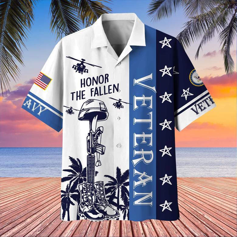 Premium Honor The Fallen US Veterans Hawaii Shirt