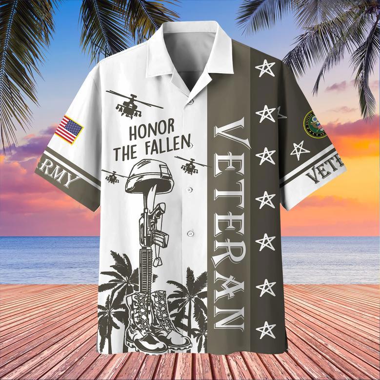 Premium Honor The Fallen US Veterans Hawaii Shirt