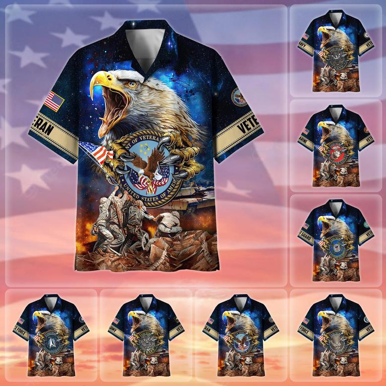 Premium Honoring All Who Served US Veteran Hawaii Shirt