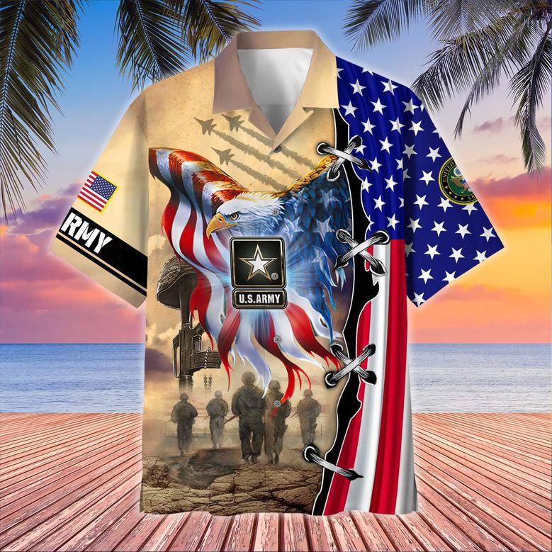 Premium Honoring All Who Served US Veteran Hawaii Shirt