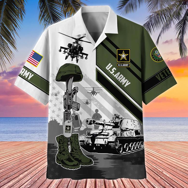 Premium Honoring All Who Served US Veteran Hawaii Shirt