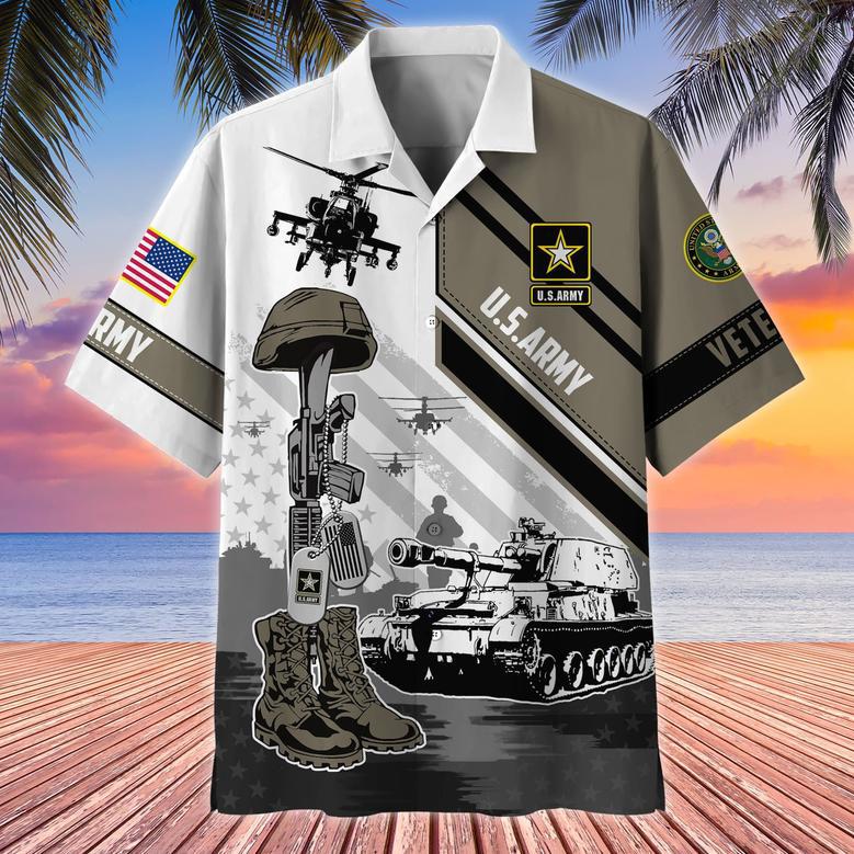 Premium Honoring All Who Served US Veteran Hawaii Shirt