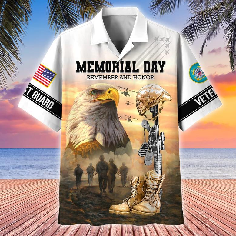 Premium Memorial Day Remember And Honor US Veterans Hawaii Shirt