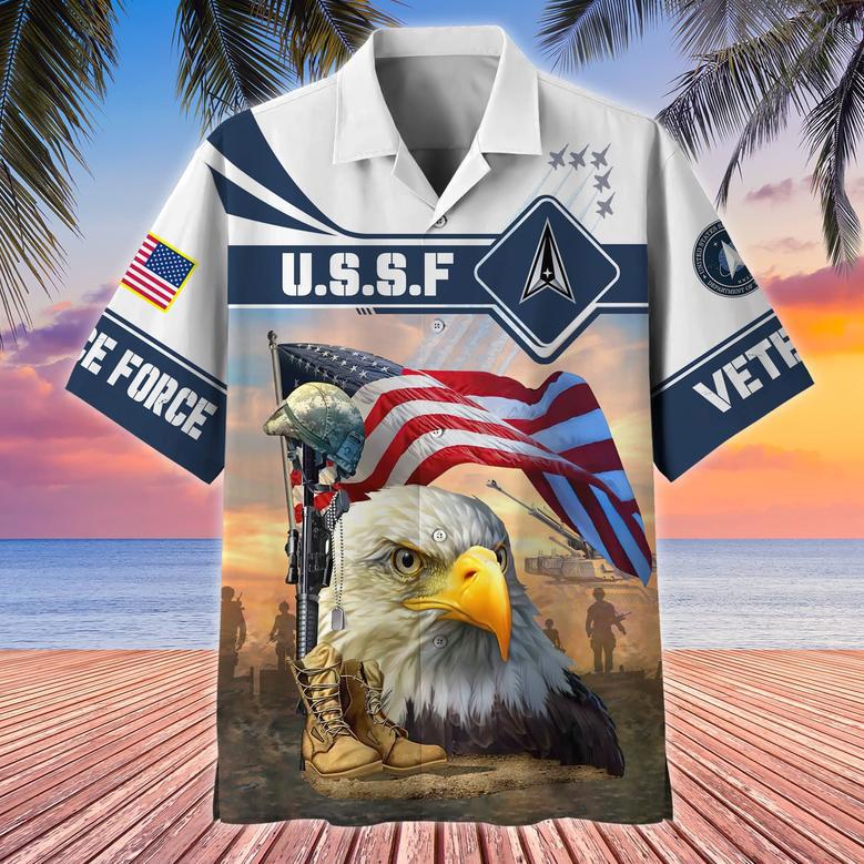 Premium Multiple US Military Services US Veteran Hawaii Shirt