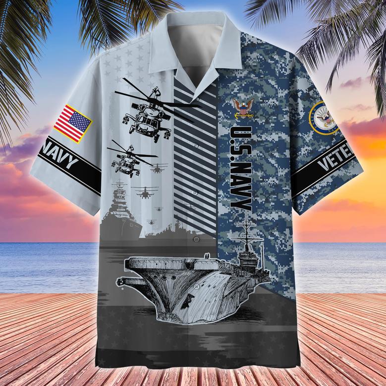 Premium Multiple US Military Services US Veterans Hawaii Shirt