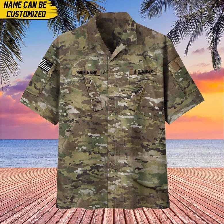 Premium Personalized US Veterans Hawaii Shirt