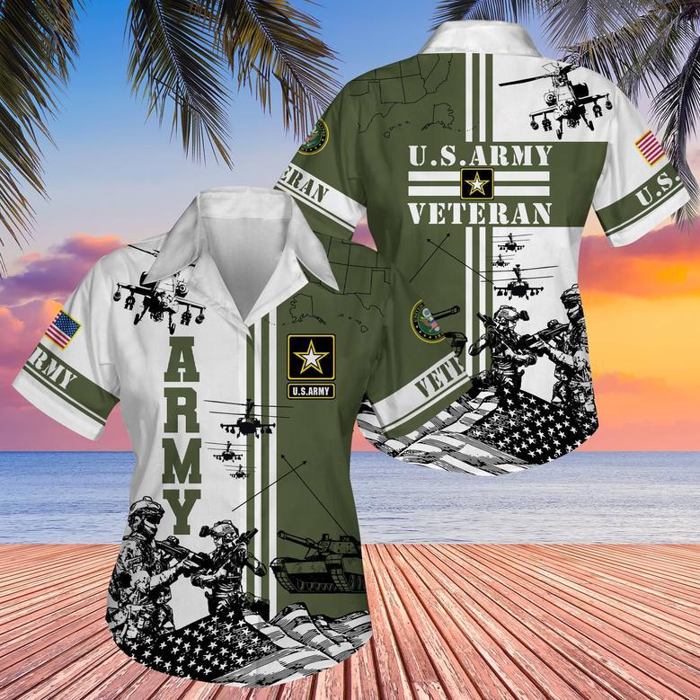 Premium Proudly Served Hawaii Shirt For Female Veteran