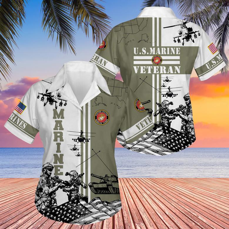 Premium Proudly Served Hawaii Shirt For Female Veteran