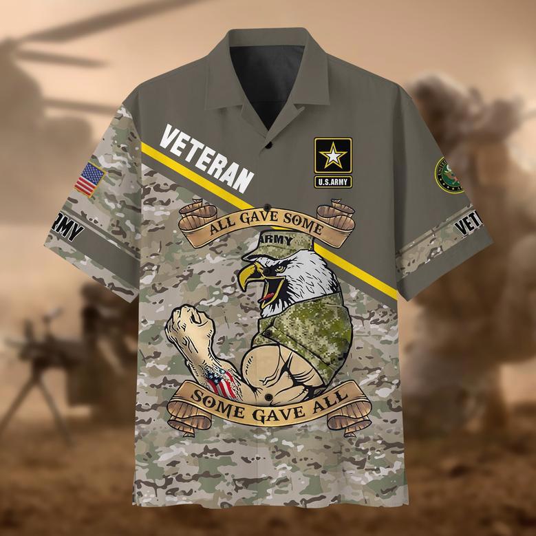 Premium U.S Multiple Service Veteran Hawaii Shirt