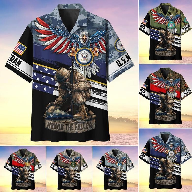 Premium U.S Multiple Service Veteran Hawaii Shirt