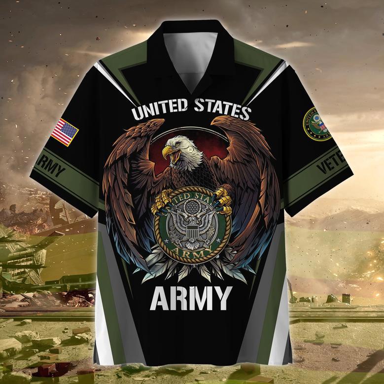 Premium US Multiple Service Veteran Hawaii Shirt