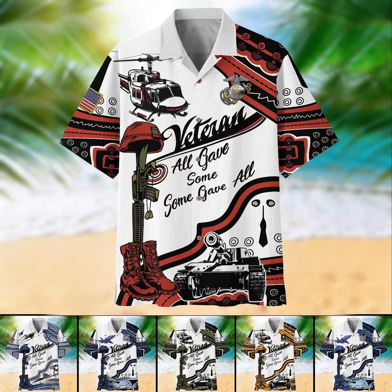 Premium U.S Multiple Service Veteran Hawaii Shirt