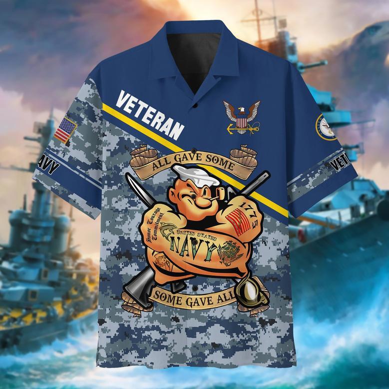 Premium U.S Multiple Service Veteran Hawaii Shirt