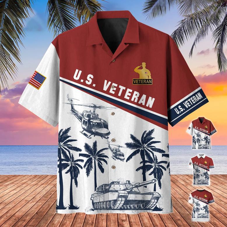 Premium U.S Veteran Hawaii Shirt