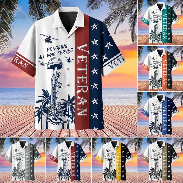 Premium U.S Veteran Hawaii Shirt