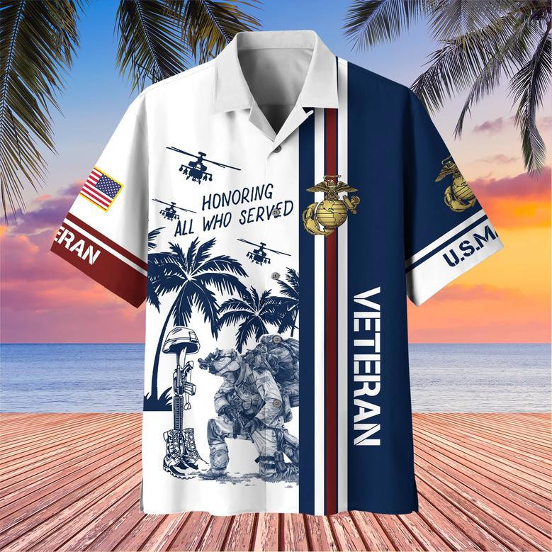 Premium U.S Veteran Hawaii Shirt