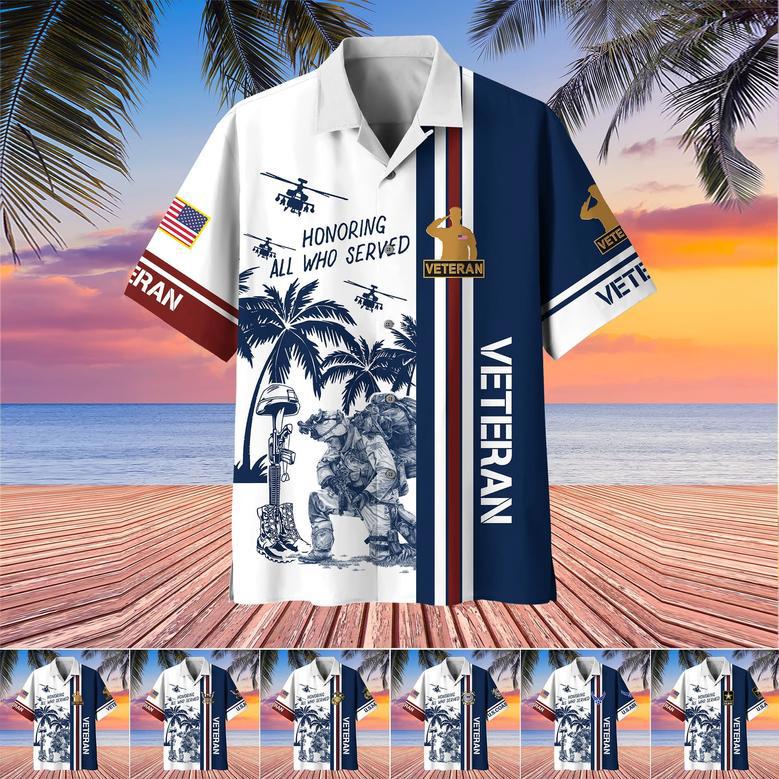 Premium U.S Veteran Hawaii Shirt