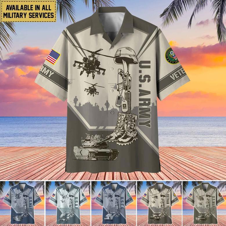 Premium US Veterans Hawaii Shirt