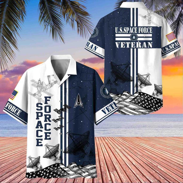 Premium US Veterans Hawaii Shirt With Pocket, Gift For Army Veteran, Navy Veteran, Marine Veteran, Air Force Veteran, Coast Guard Veteran, Vietnam Veteran, Gift For Veterans Day, Father's Day, Independence Day