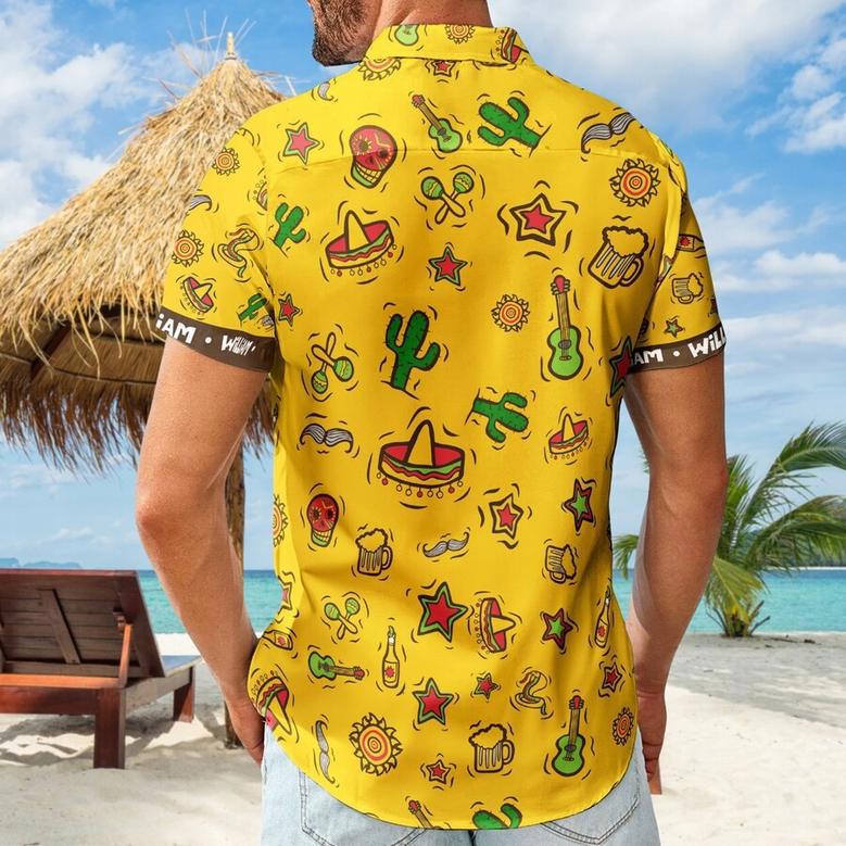 Taco Beach Hawaiian Shirt, Cinco de Mayo, Taco Emergency Call Mexican Gift For Him