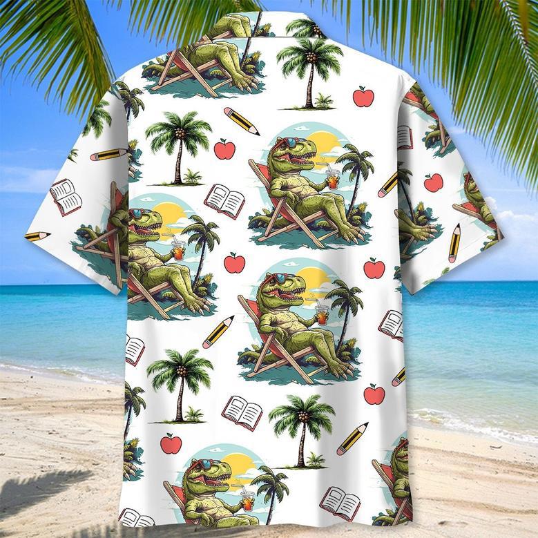 Teacher Tropical Hawaiian Shirt for Men, Women, Teacher Summer Beach Shirt