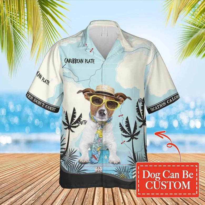 Travel Pets Hawaiian Custom Image Funny Dog Summer Shirt Beach Hawaiian Shirt, Dog Cat Shirt Hawaiian Shirt