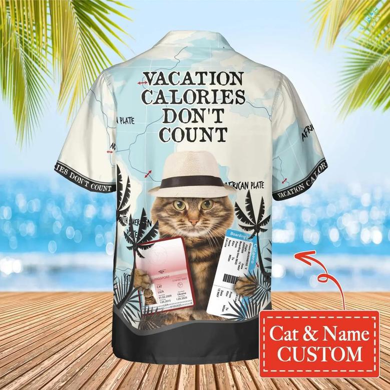 Travel Pets Hawaiian Custom Image Funny Dog Summer Shirt Beach Hawaiian Shirt, Dog Cat Shirt Hawaiian Shirt