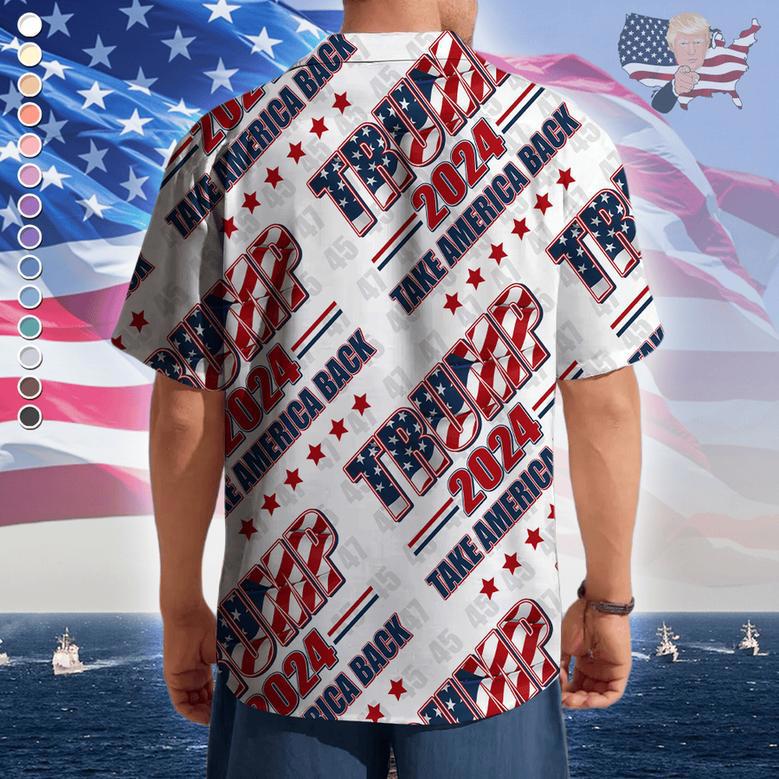 Trump 2024 Take America Back Hawaii Shirt 62426, Trump Shirt for Men, Women