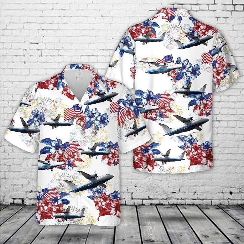 US Air Force Wolfhound Hawaiian Shirt for Men, Veteran