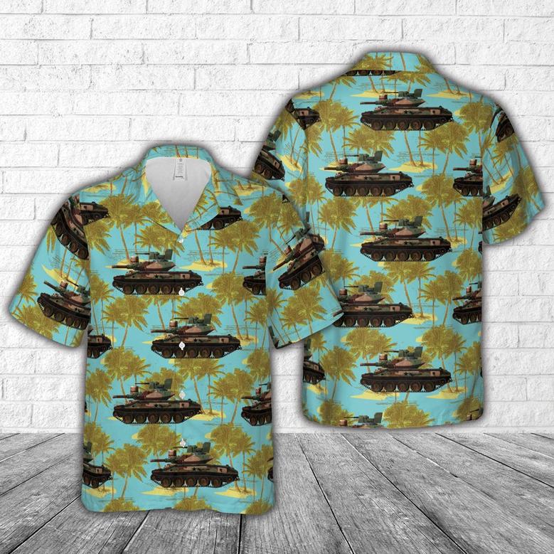 US Army ACAV Merdc in the Hawaiian Shirt for Men, Army Soldiers, Army Veteran