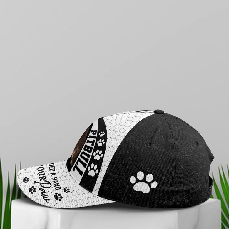 Pitbull When I Need A Hand I Found Your Pawn Baseball Cap