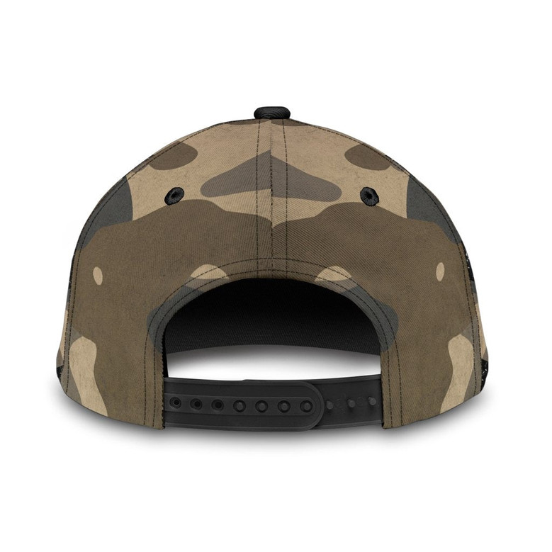 Skull Cap Camo Pattern For Him, Men Skull Cap, Baseball Cap Hat With Skull
