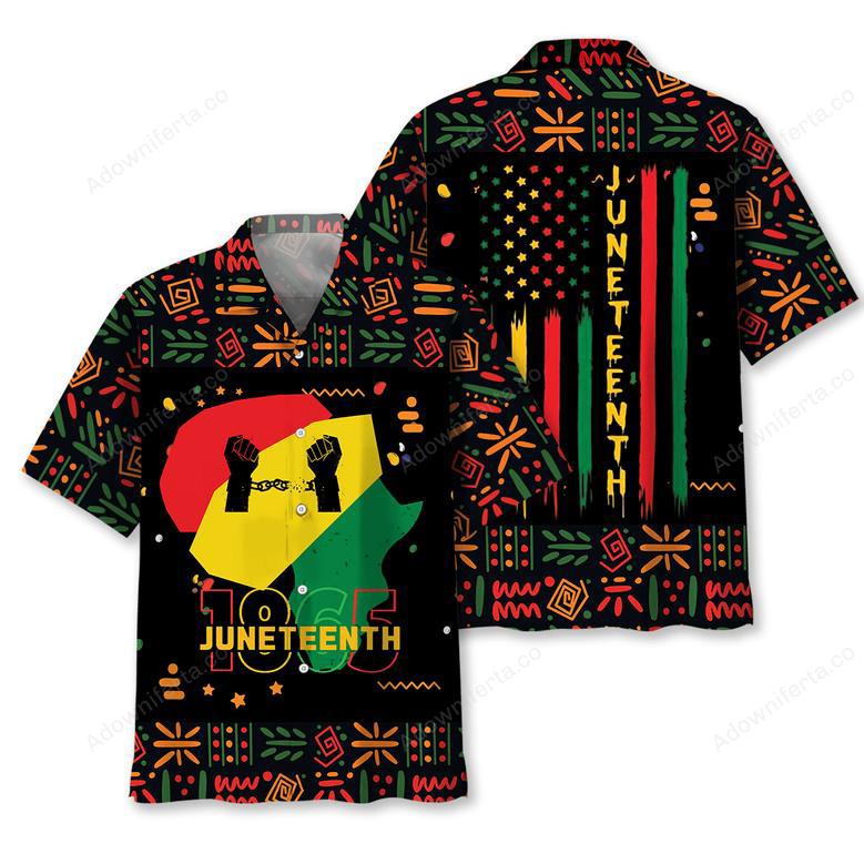 1865 Juneteenth Proud Hawaiian Shirt