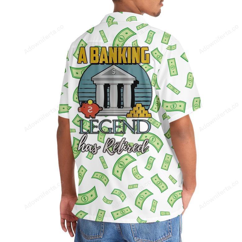 A Banking Legendary Has Retired Hawaiian Shirt