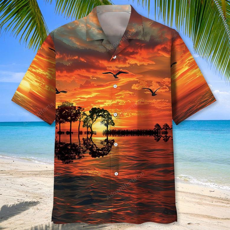 Ageless Hippie Guitar Hawaiian Shirt