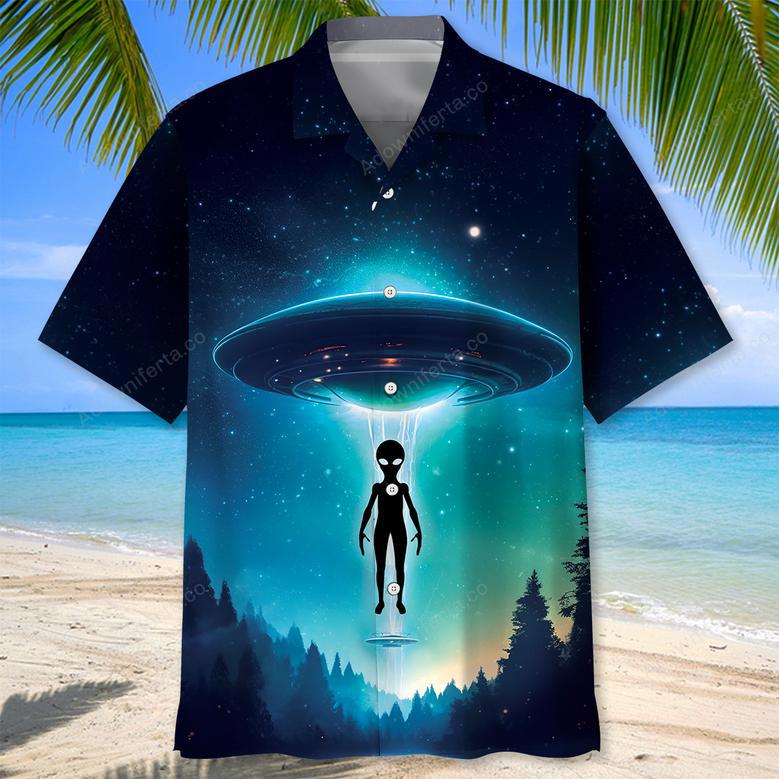 Alien Invade Hawaiian Shirt