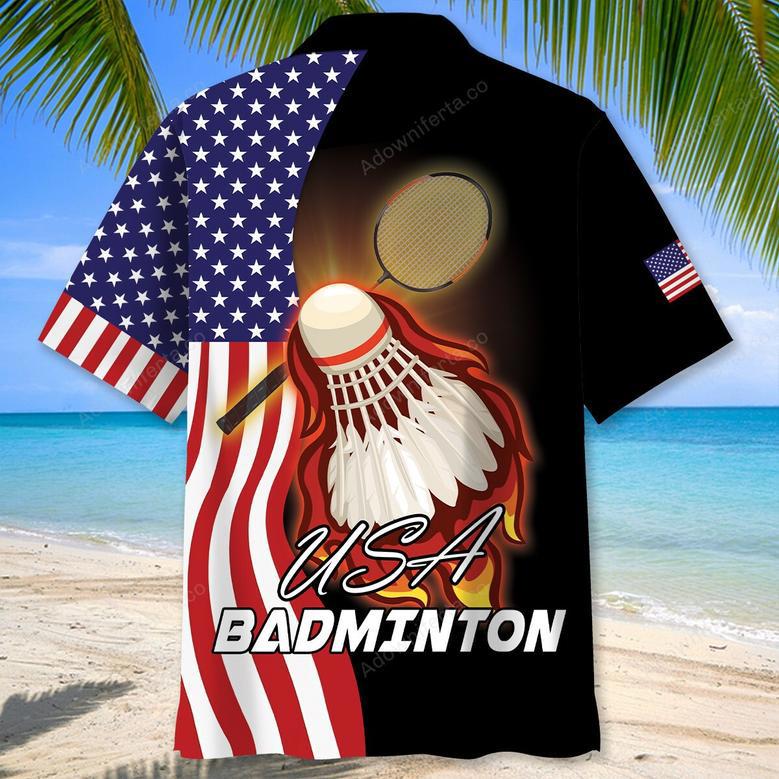 American Badminton Hawaiian Shirt