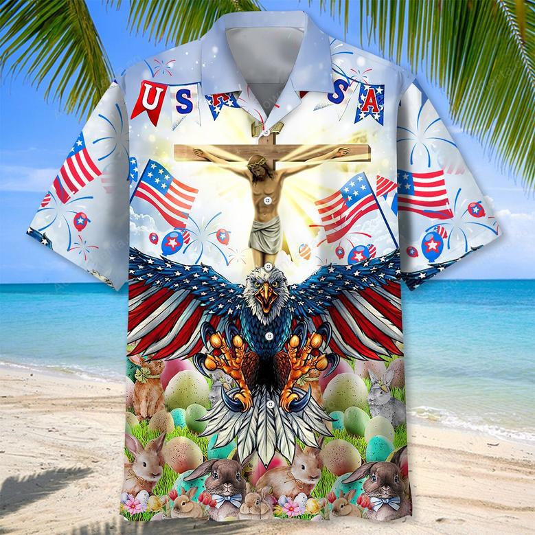 American Easter Day Hawaiian Shirt