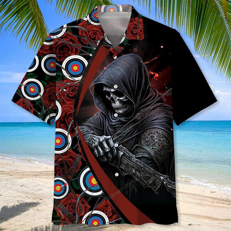 Archery Rose Hawaiian Shirt