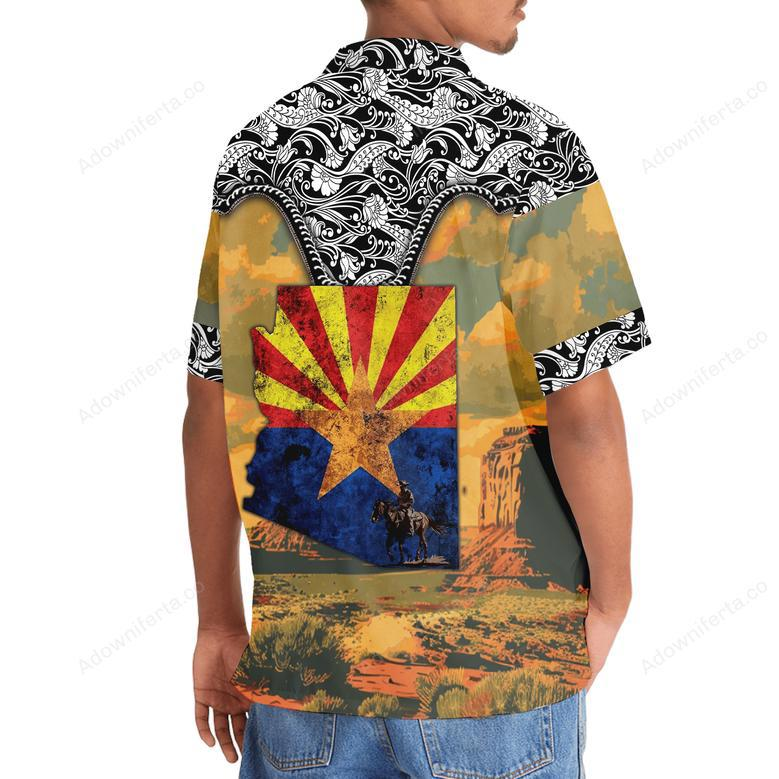 Arizona Monument Valey Hawaiian Shirt