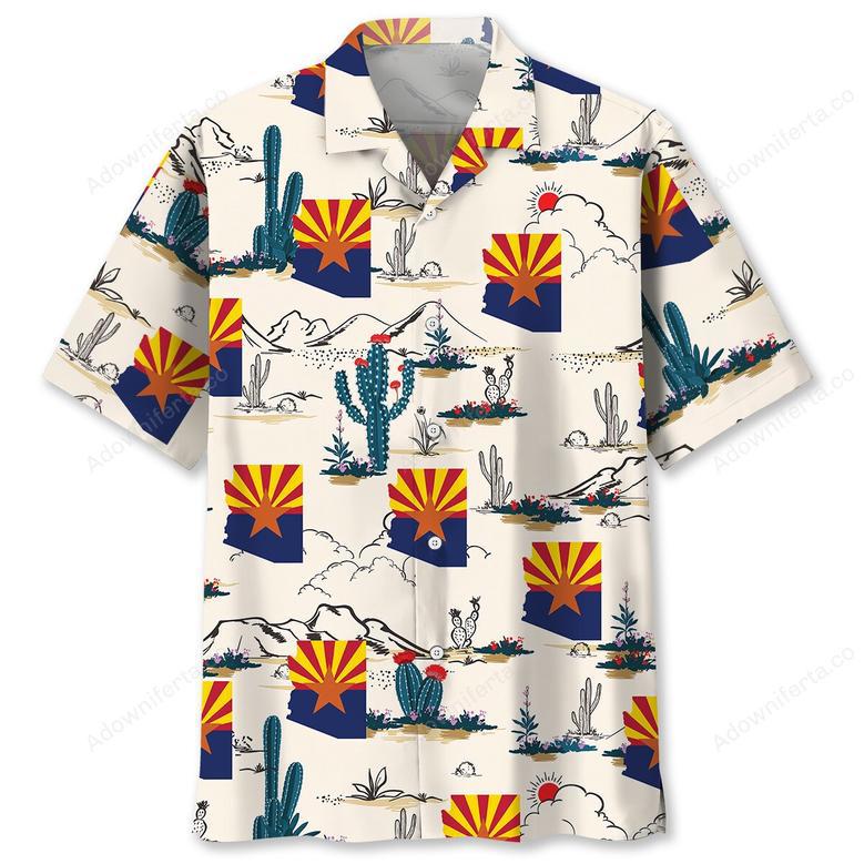 Arizona State Desert Hawaiian Shirt