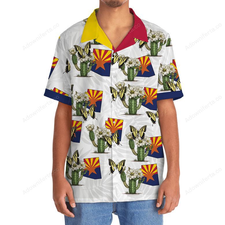 Arizona State Flag Proud Hawaiian Shirt