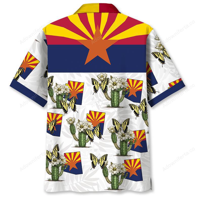 Arizona State Flag Proud Hawaiian Shirt