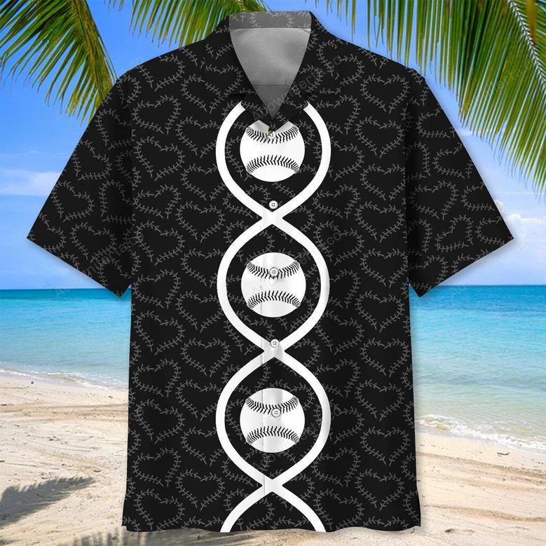 Baseball DNA Hawaiian Shirt