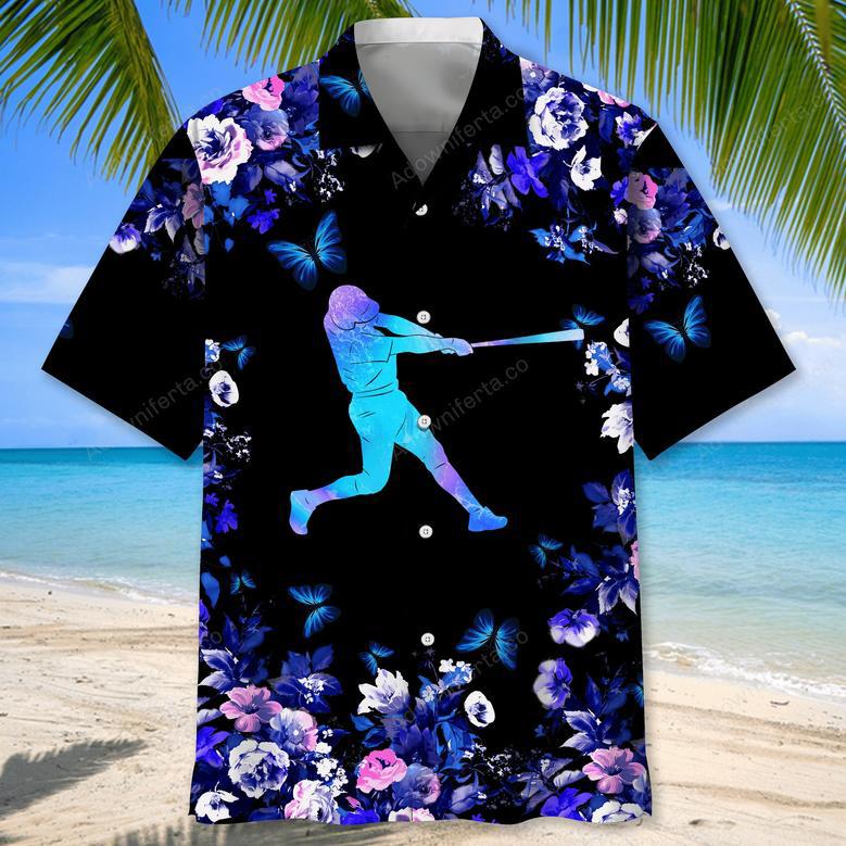 Baseball Hawaiian Nature Hawaiian Shirt