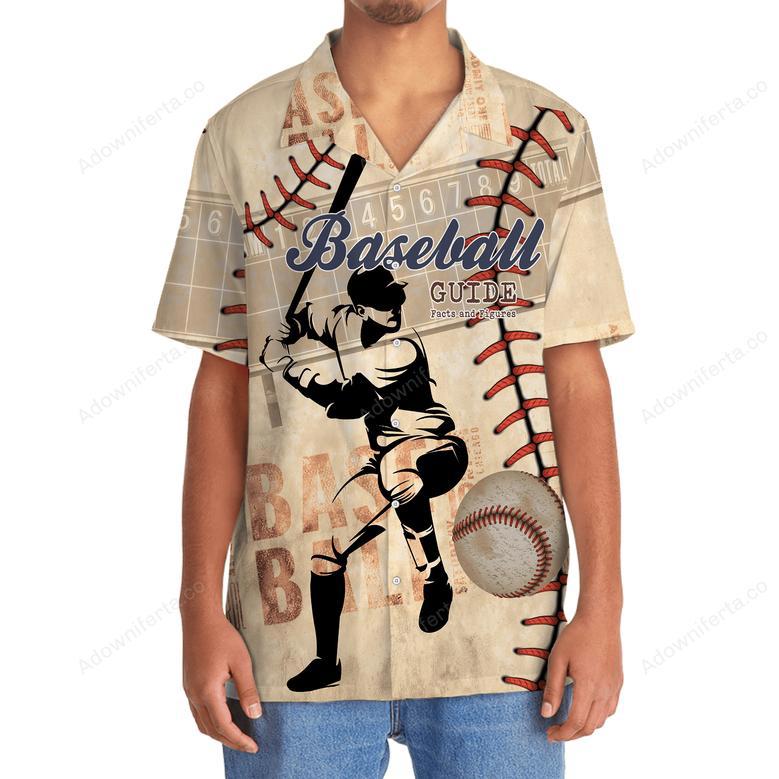 Baseball Vintage Hawaiian Shirt