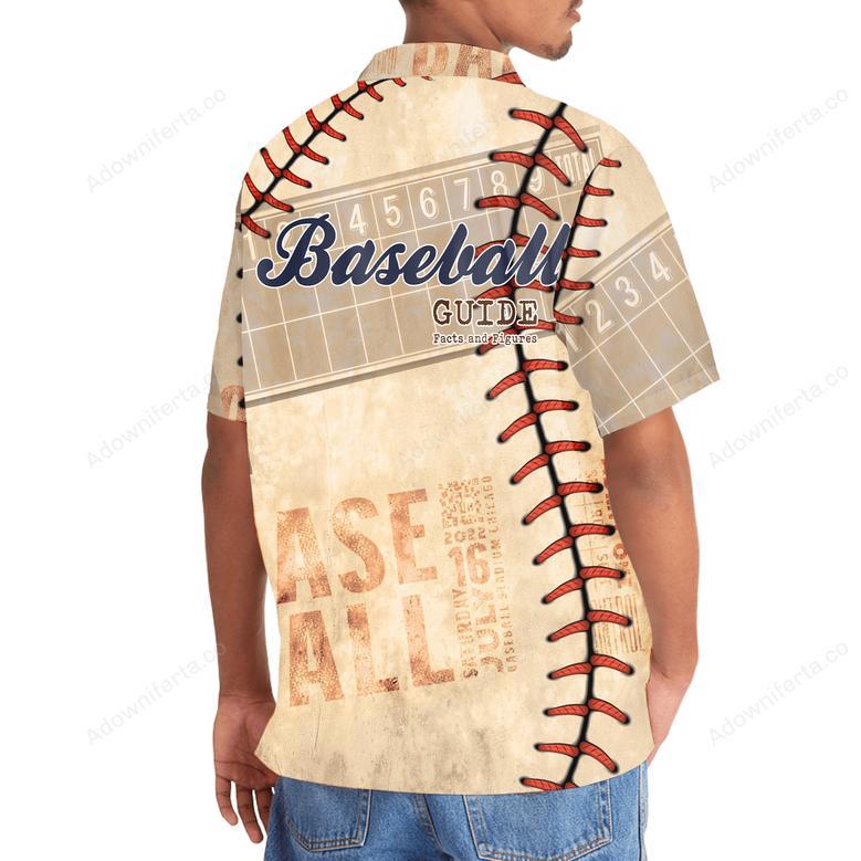 Baseball Vintage Hawaiian Shirt