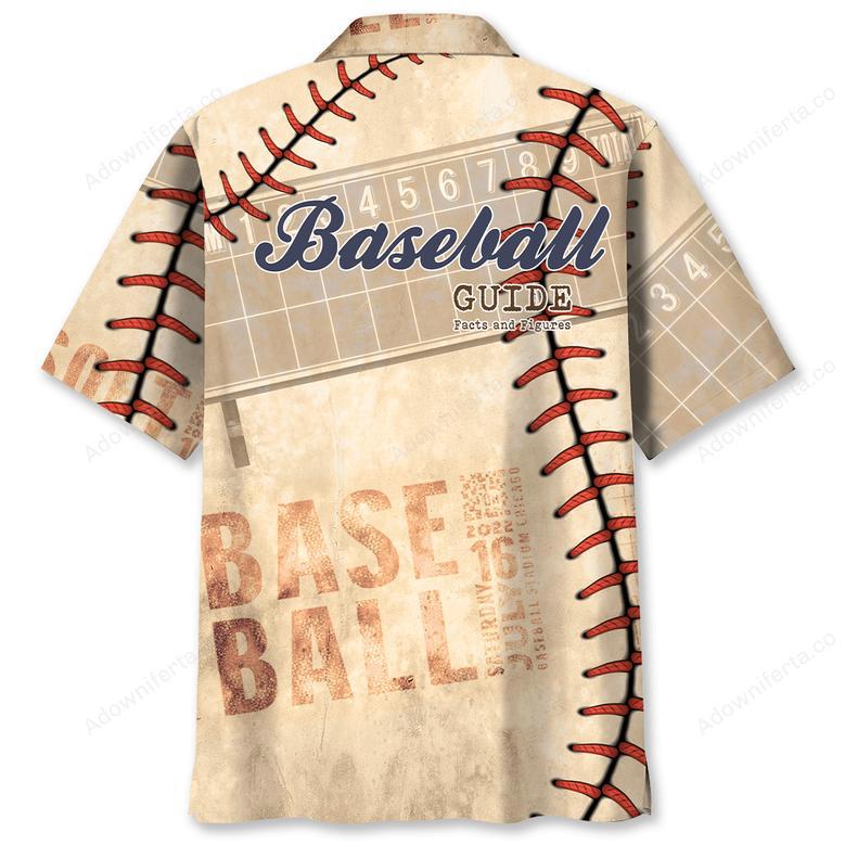 Baseball Vintage Hawaiian Shirt